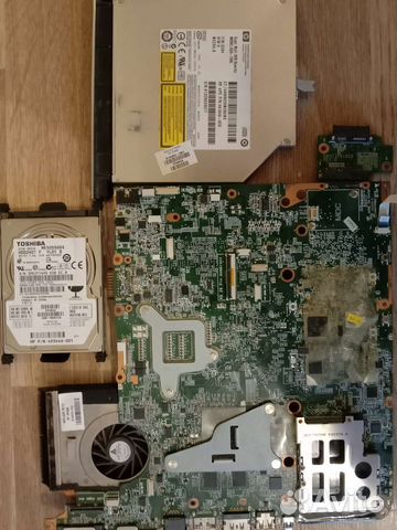 Ноутбук hp pavilion dv7 на запчасти
