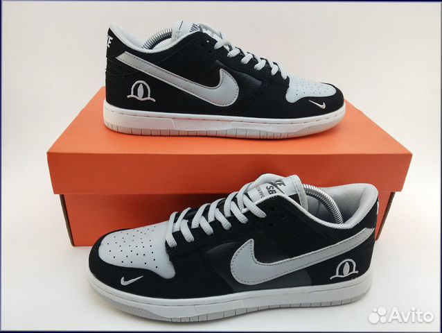 Кроссовки Nike SB Dunk LOW черные 40