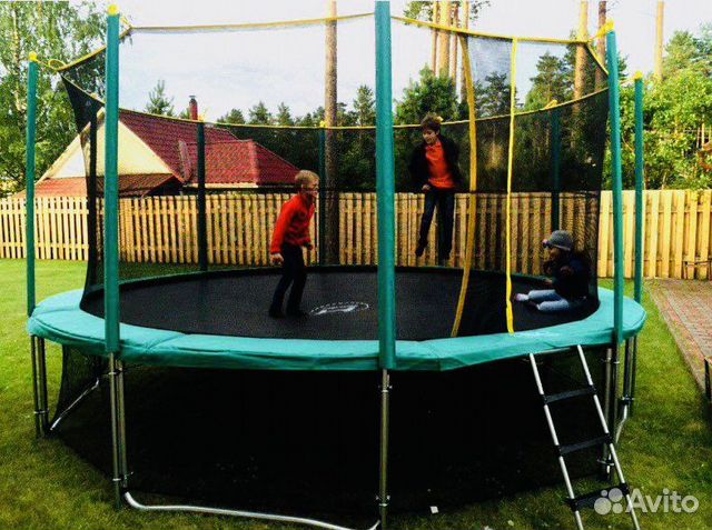 Батуты Новые с Сеткой для Дачи