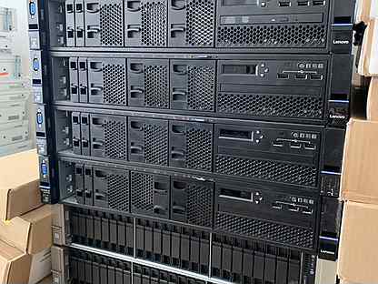 Сервер ibm lenovo x3650 m5 включая 2cpu 64gb
