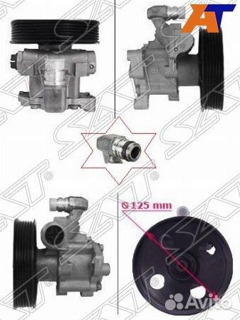 Насос гур mercedes-benz R-class