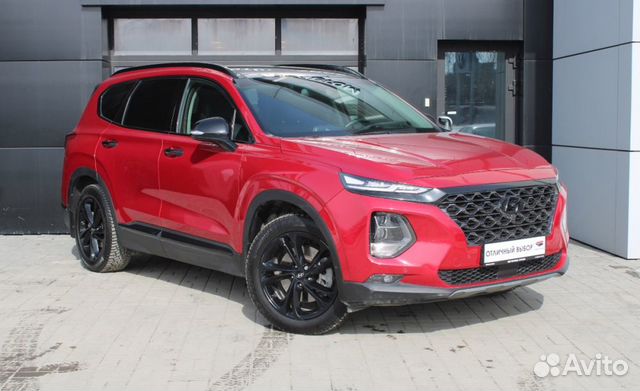 Hyundai Santa Fe 2.2 AT, 2019, 43 635 км