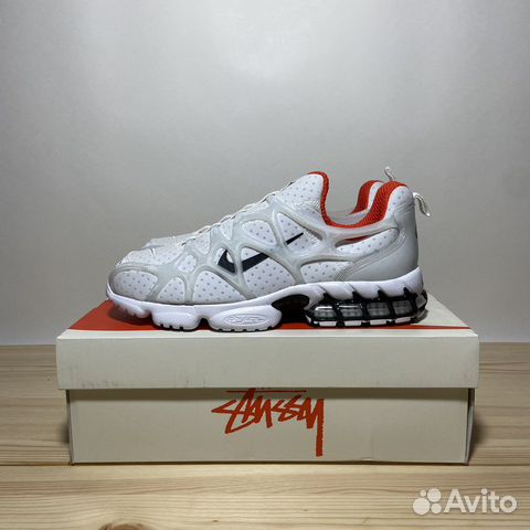 Nike x Stussy Air Zoom Spiridon White (7.5, 8 US)