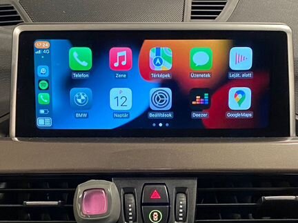BMW CarPlay Fullscreen Яндекс.Навигатор