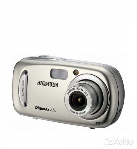 Компактный фотоаппарат samsung digimax a50