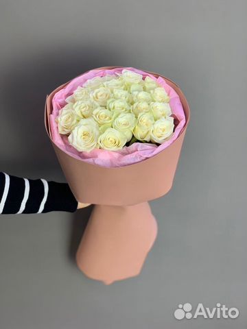 Цветы Розы 40 см букет