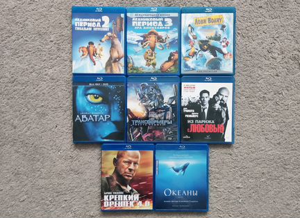 Blu-Ray фильмы, BluRay диски, лицензионные