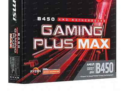 Материнская плата MSI B450 gaming plus MAX