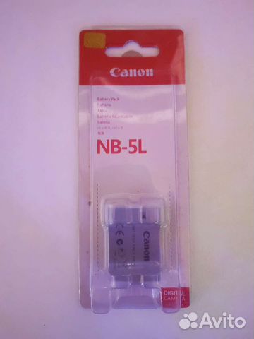 Canon nb-5L Новый, в заводской упаковке
