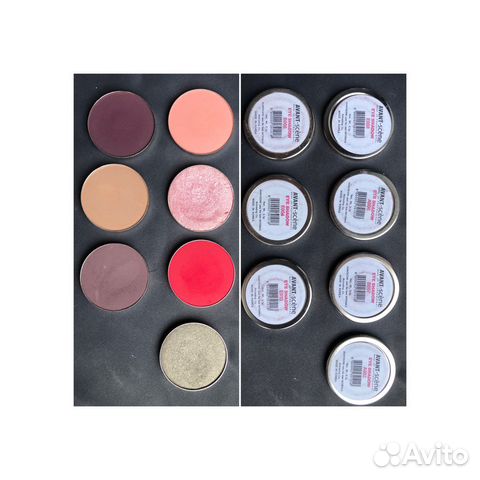 Тени, румяна, рефиллы, магнитные палетки mufe