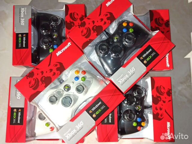 Проводной геймпад xbox 360