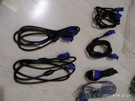 Кабели, шнуры, провода для аудио-видео и компьютер