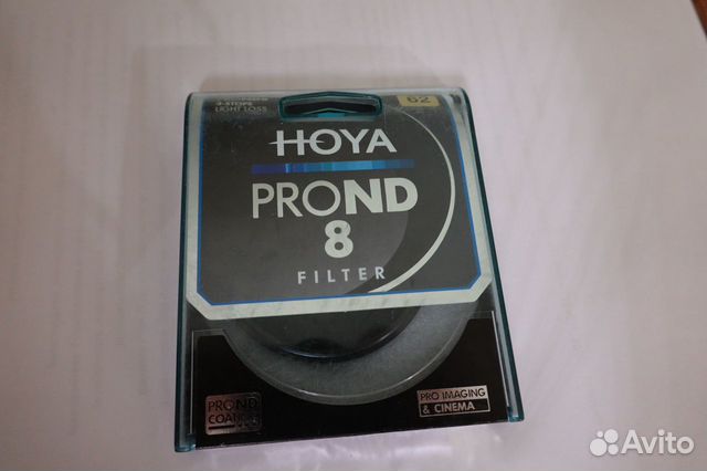 Фильтр hoya PRO ND8 62mm