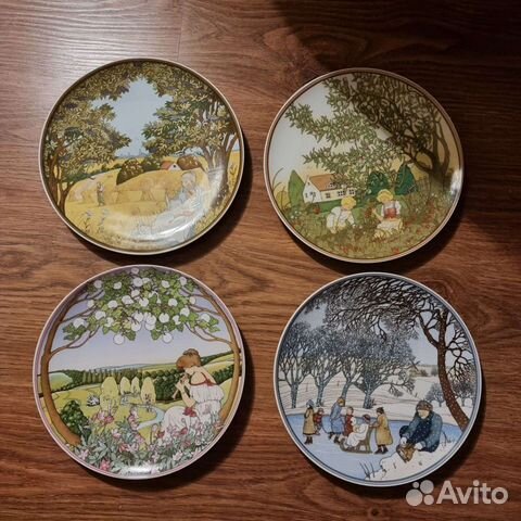 Серия тарелок.Villeroy&Boch. Времена года.25 см