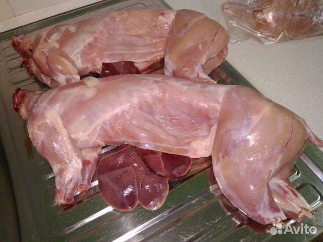 Мясо:тушки кролика. Село Красное