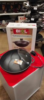 Сковорода вок (WOK) чугунная 30см