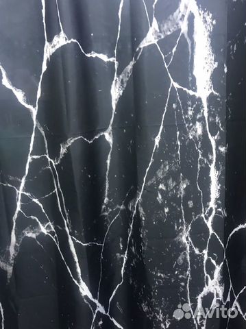 Штора для ванной новая