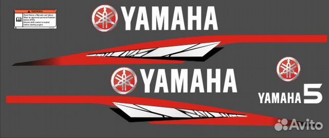 Наклейки на лодочные моторы