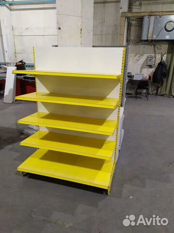 Стеллаж торговый металлический бу