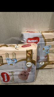 Подгузники Huggies elite soft