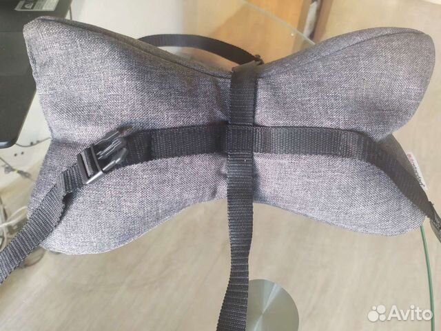 Подушка подголовник в машину гречишная Autostandar