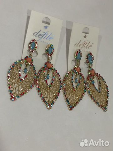 Новые серьги