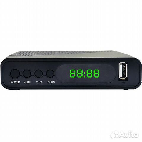 Ресивер Hyundai H-DVB500 черный DVB-T2 #271255