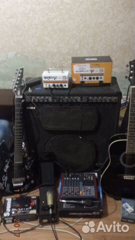 Гитарный комбик / стек Tesla 150 ват