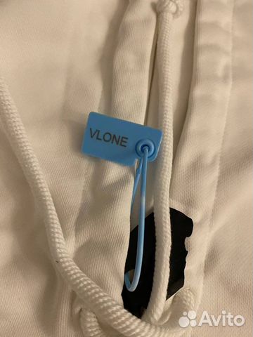 Vlone Hoodie purple logo