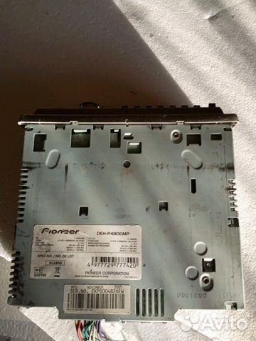 Авто магнитола пионер