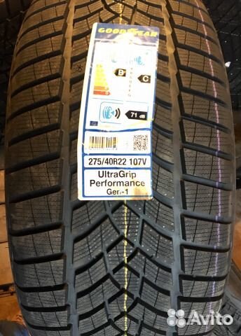 Goodyear UltraGrip Performance 275/40 R22