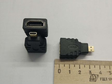 Переходник micro hdmi M - hdmi F