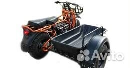 Мотоцикл скаут-2-8Е С боковым прицепом без корыта