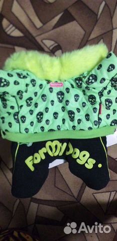 Зимний комбинезон для маленькой собаки