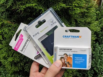 Аккумуляторы на HTC