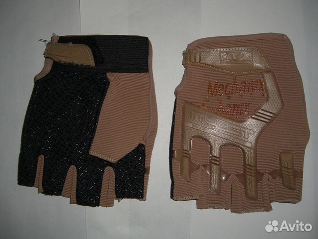 Перчатки тактические без пальцев