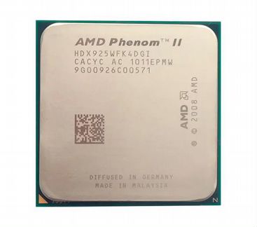 Процессор AMD Phenom II X4 HDX925WFK4DGI 2.80 GHz