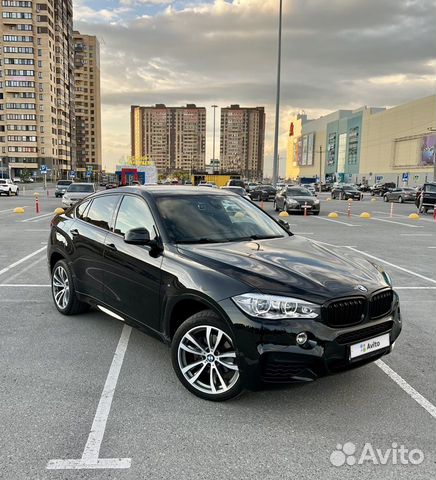 BMW X6 3.0 AT, 2017, 95 080 км