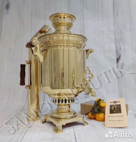 Самовар дровяной 20-30е г.г. Оригинал. 5л