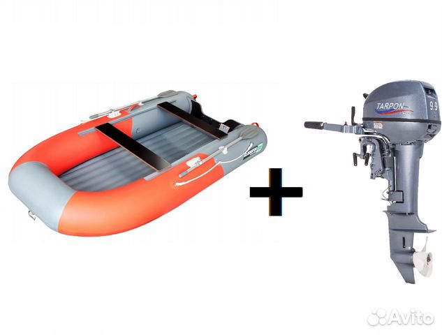 Мотор Sea Pro / Tarpon 9.9 + Лодка Gladiator E330S
