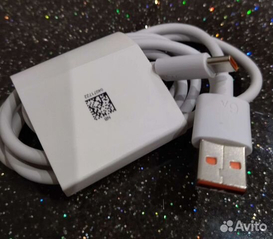 Кабель Xiaomi USB Type-C 6A Быстрая зарядка