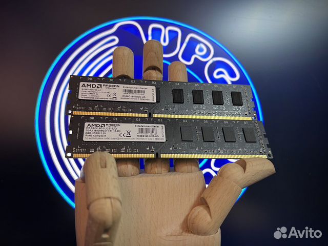DDR3 AMD 16Gb 2x8Gb 1600MHz CL11