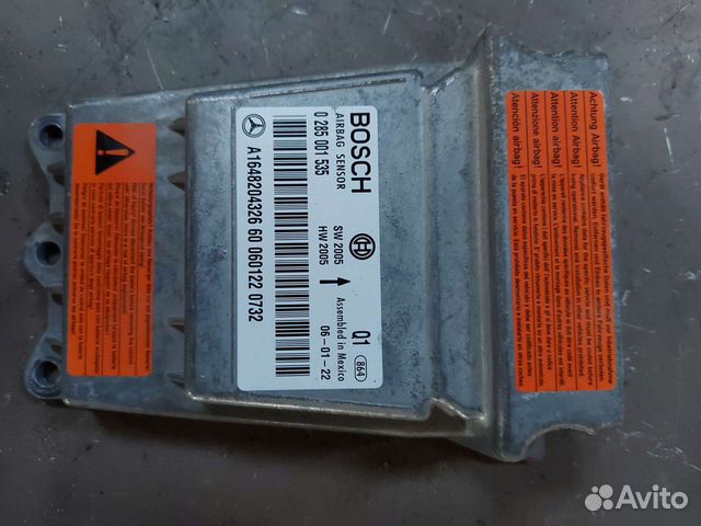 Блок управления подушек на Mercedes ML GL 164