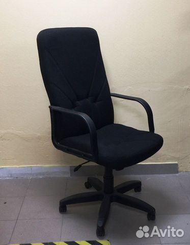 Кресло Компьютерное Менеджер Ткань Черное