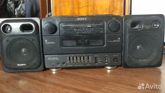 Магнитола sony CFS-W430L