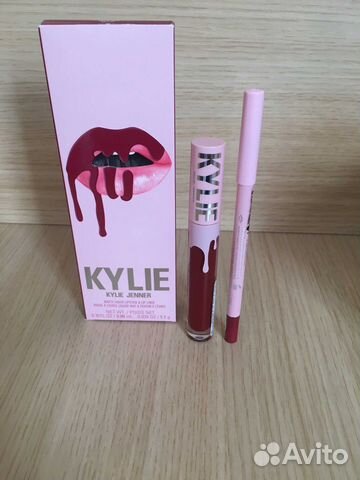 Kylie jenner матовая помада + карандаш/помада