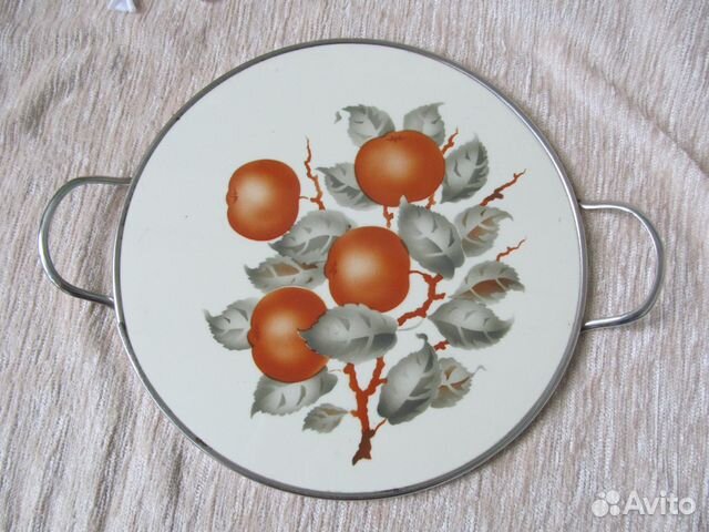 Поднос антикварный