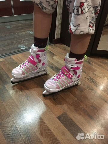 Коньки детские раздвижные