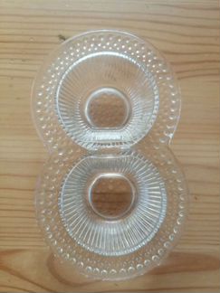 Стеклянная солонка СССР