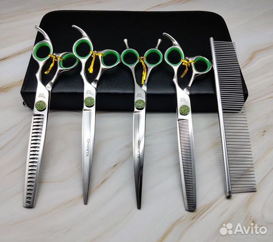 Набор ножниц для стрижки kumiho 8